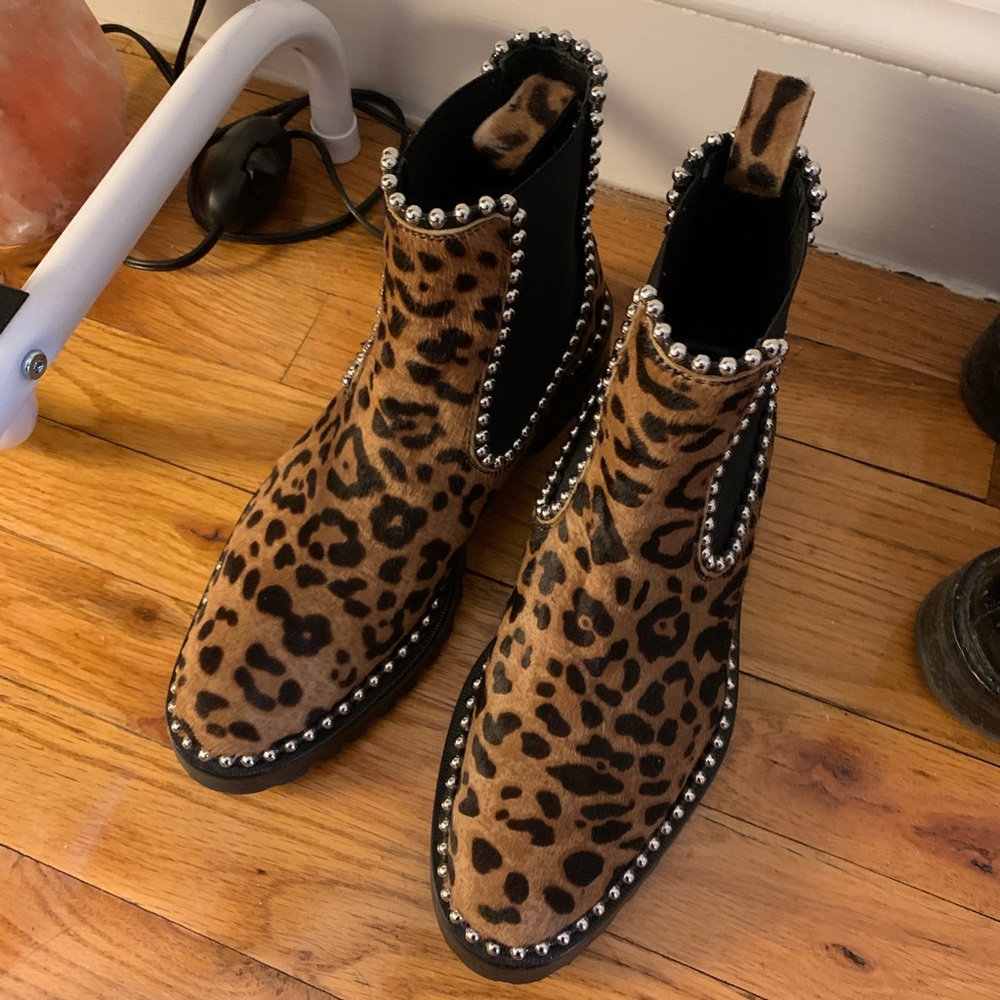 Alexander Wang Spencer Ball Chain Chelsea Boots
